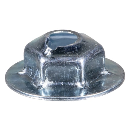 Midwest Fastener #10-24 x 5/8" Zinc Plated Steel Coarse Thread Washer Lock Nuts 10PK 933585